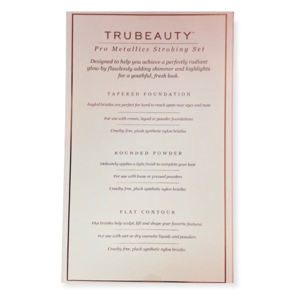 New TruBeauty Pro Metallics Strobing Set - Picture 2 of 2